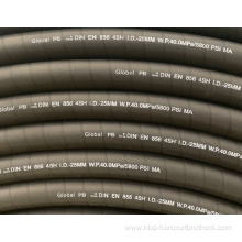 EN856 4SP steel wire reinforced hydraulic rubber hose